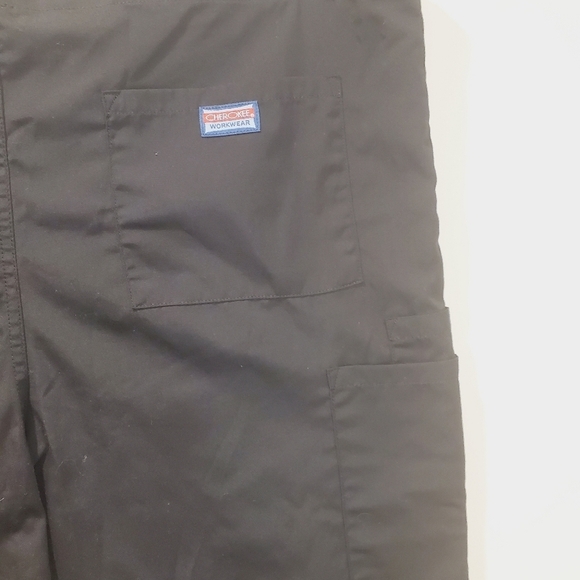 Cherokee  women's  black scrubs pants size M - Picture 8 of 10